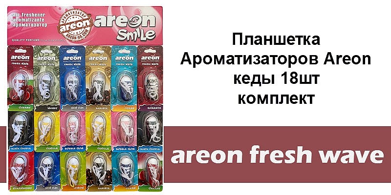 Новый формат Areon Fresh Wave Планшетка