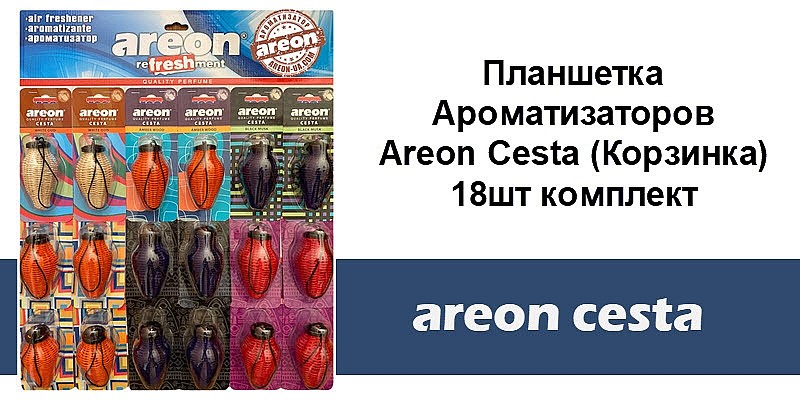 Новый формат Areon Cesta Планшетка