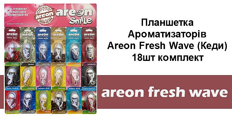 Новий формат Areon Fresh Wave Планшетка
