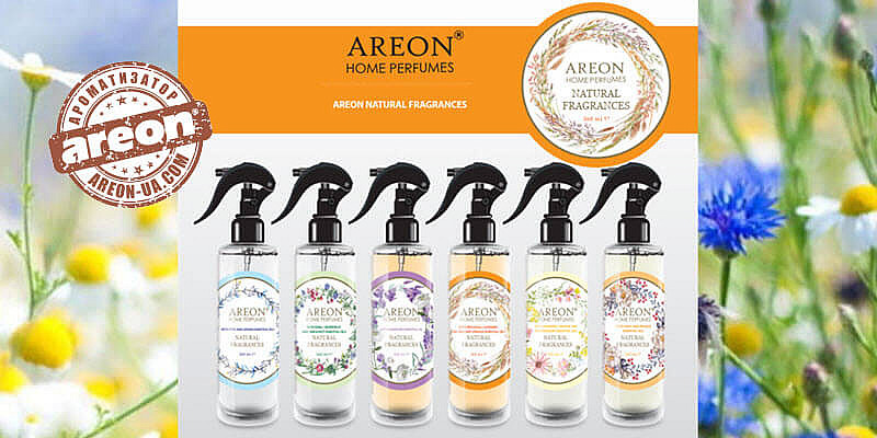 Освежитель для дома Areon Natural Fragrances 100% ЭКО