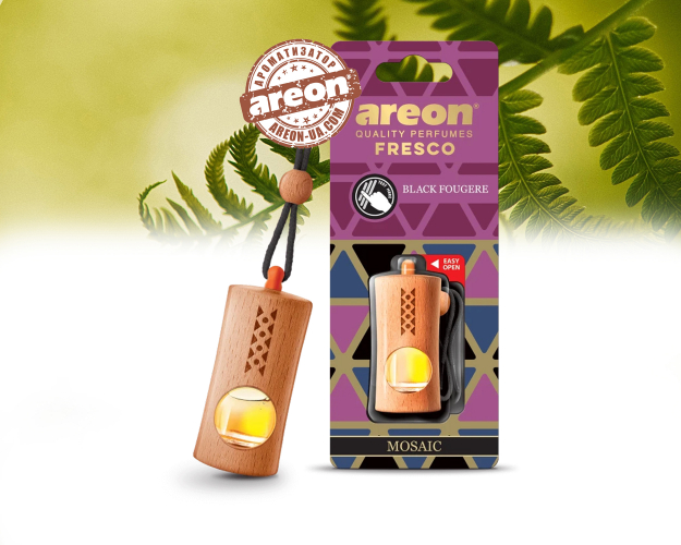 Ароматизатор повітря Areon Fresco Mosaic Black fougere FGM05