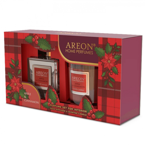 Набор ароматизаторов Areon Home Perfumes Apple Cinnamon SHP19