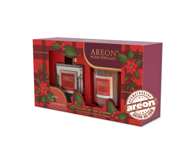 Набор ароматизаторов Areon Home Perfumes Apple Cinnamon SHP19