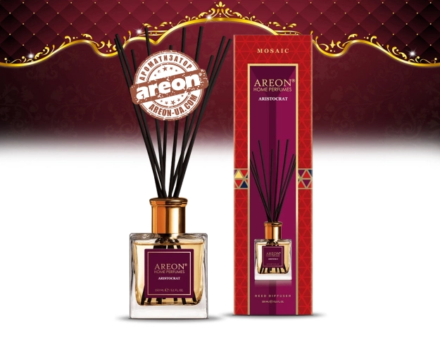 Аромадиффузор Areon Home Perfumes Mosaic Aristocrat 150мл HPM01