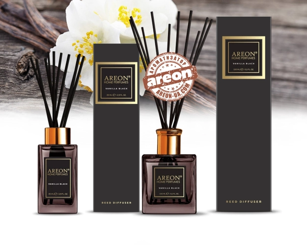 Аромадифузор Areon Home Perfume Premium Vanilla Black 85мл PSL03