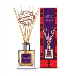 Аромадиффузор Areon Home Perfumes Tartan Patchouli Lavender Vanilla 150ml