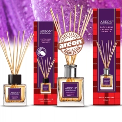 Аромадиффузор Areon Home Perfumes Tartan Patchouli Lavender Vanilla 150ml