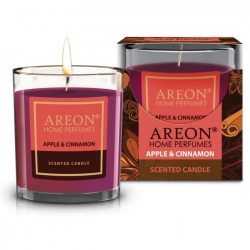 Ароматична свічка Areon Apple & Cinnamon 120гр