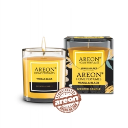 Ароматическая свеча Areon Vanilla Black 120гр