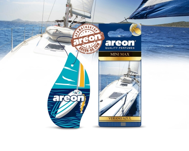 Ароматизатор повітря Areon Mini Max Verano Azul AMM01