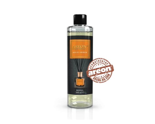 Наповнювач для аромадифузору Areon Home Perfumes Refill Premium Gold Amber 260мл CVE10