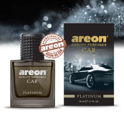 Ароматизатор повітря Areon Car Perfume Glass Platinum 50мл