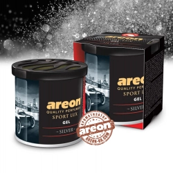 Ароматизатор повітря Areon Gel Can Sport Lux Silver