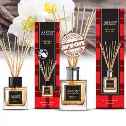 Аромадиффузор Areon Home Perfumes Tartan Vanilla Black 50ml
