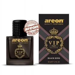 Ароматизатор повітря Areon Car Perfume VIP Black King 50ml Чорний