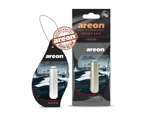 Ароматизатор повітря Areon Lux Sport Liquid 5 ml Silver LX02