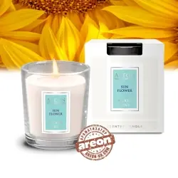 Ароматическая свеча Areon Home Perfumes Moon Line Sunflower
