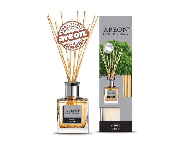 Аромадифузор Areon Home Perfume LUX Silver 150мл HPL02