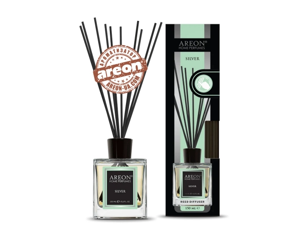 Аромадифузор Areon Home Perfume LUX Silver 150мл HPL02