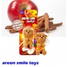 Ароматизатор повітря Areon Smile Toys Apple & Cinnamon "Левеня" ASB07