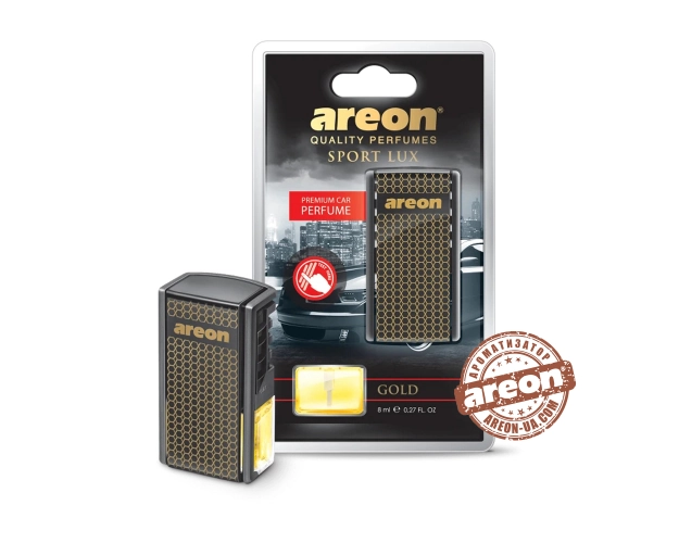 Ароматизатор воздуха Areon Car blister Sport Lux Gold ACL01