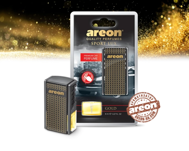 Ароматизатор воздуха Areon Car blister Sport Lux Gold ACL01