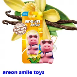 Ароматизатор повітря Areon Smile Toys Vanilla "Свинка"