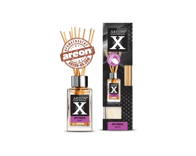 Аромадиффузор Areon Home Perfumes X-version 85ml Anti Tobacco PSXV04