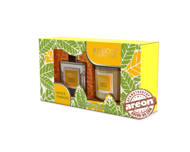 Набір ароматизаторів Areon Home Perfumes Dolce Viaggio SHP16