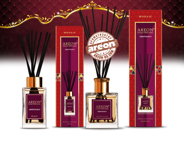 Аромадиффузор Areon Home Perfumes Mosaic Aristocrat 150мл HPM01