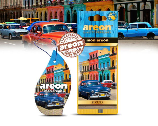 Ароматизатор воздуха Areon Mon Lux Si-Cuba AL04