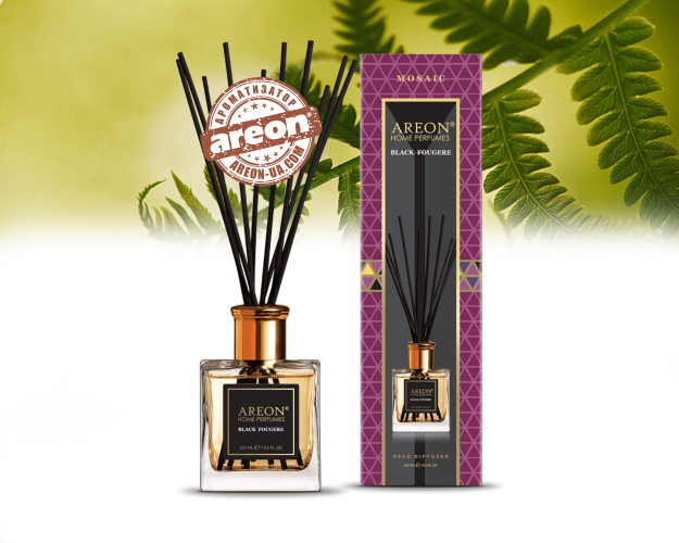 Аромадифузор Areon Home Perfume Mosaic Black Fougere 150мл HPM05