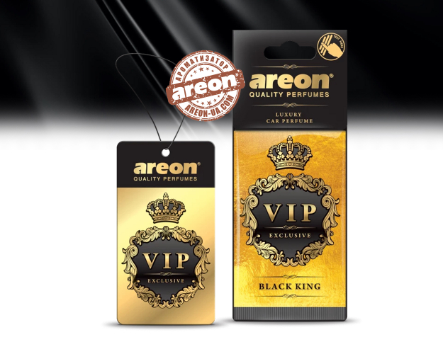 Ароматизатор повітря Areon VIP Black King VIP02
