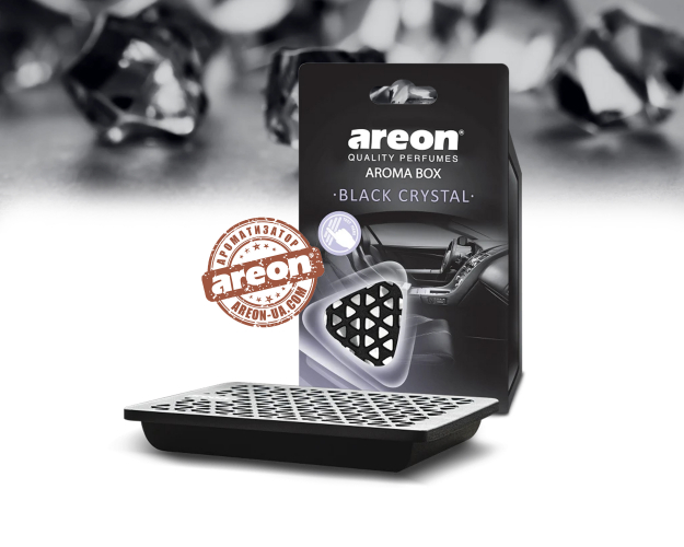 Ароматизатор повітря Areon Aroma Box Black Crystal ABC01