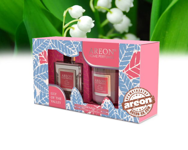 Набор ароматизаторов Areon Home Perfumes Lily of the Valley SHP18