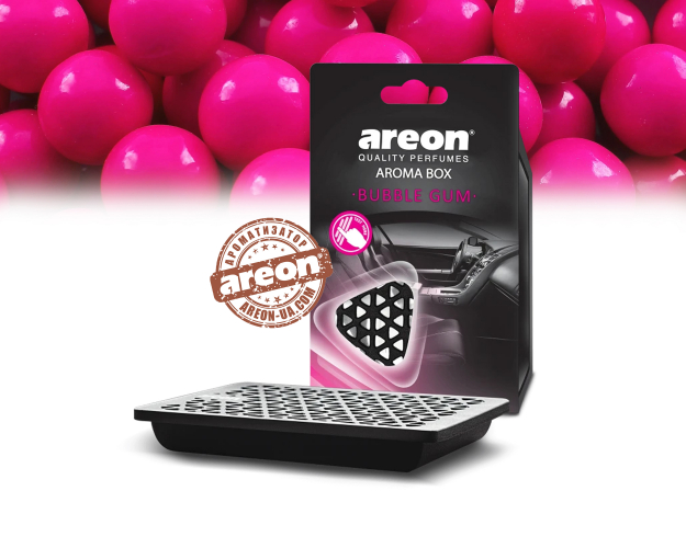 Ароматизатор воздуха Areon Aroma Box Bubble Gum ABC02