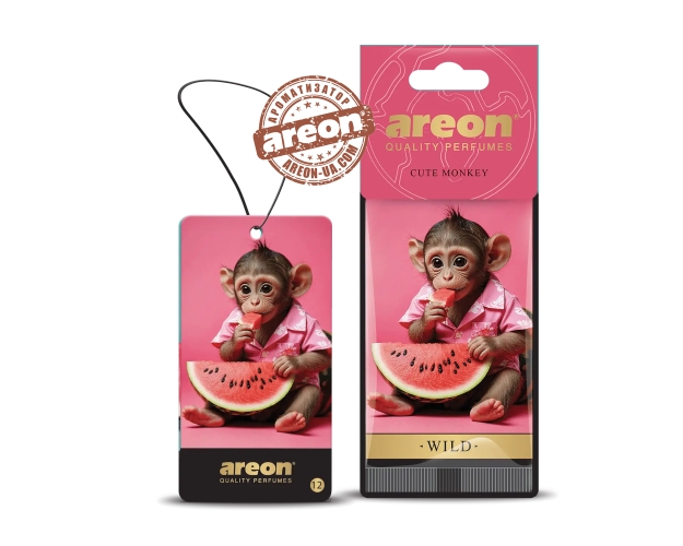 Ароматизатор повітря Areon Wild Cute Monkey AW12