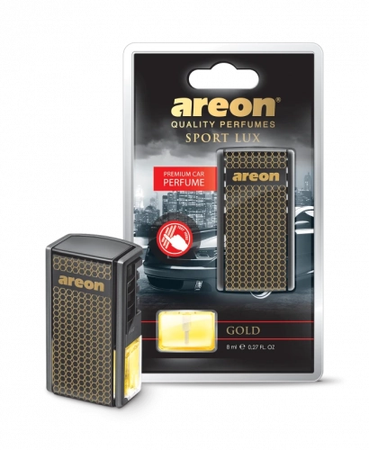 Ароматизатор воздуха Areon Car blister Sport Lux Gold ACL01