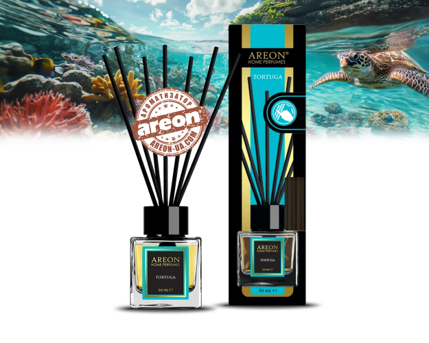 Аромадіфузор Areon Home Perfumes LUX Tortuga 50мл RDS04