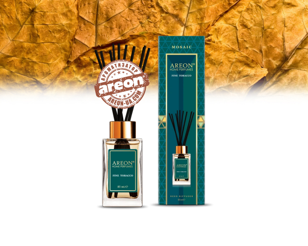 Аромадиффузор Areon Home Perfumes Mosaic Fine Tobacco 85мл PSM03