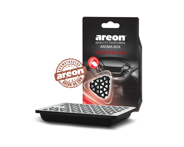 Ароматизатор повітря Areon Aroma Box Strawberry ABC04