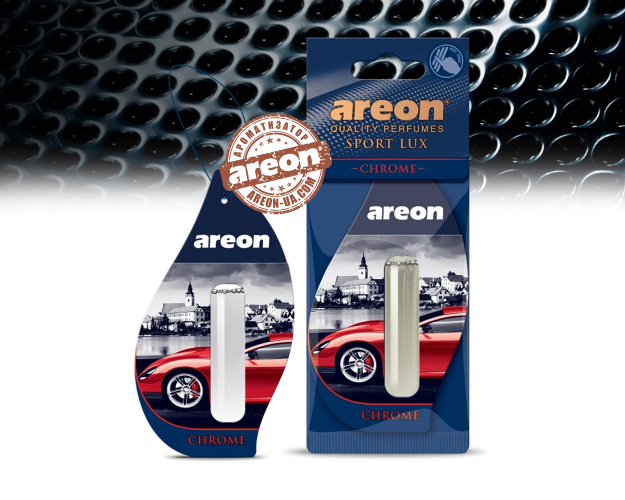 Ароматизатор повітря Areon Lux Sport Liquid 5 ml Chrome LX05
