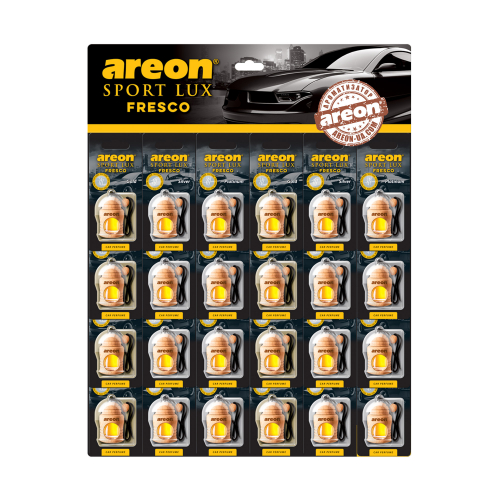 Ароматизатор воздуха Areon Fresco Sport LUX Планшетка 24шт. PANFSL