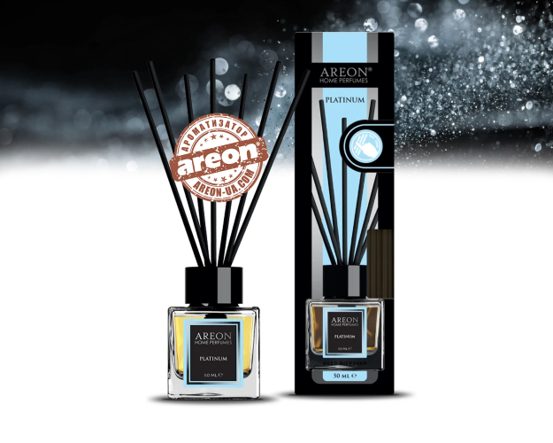 Аромадифузор Areon Home Perfumes LUX Platinum 50мл RDS03