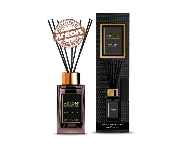 Аромадифузор Areon Home Perfume Premium Vanilla Black 85мл PSL03