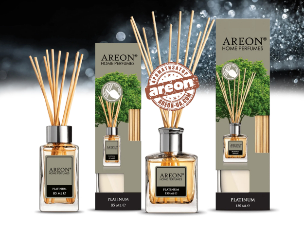 Аромадиффузор Areon Home Perfumes LUX Platinum 85мл PL03