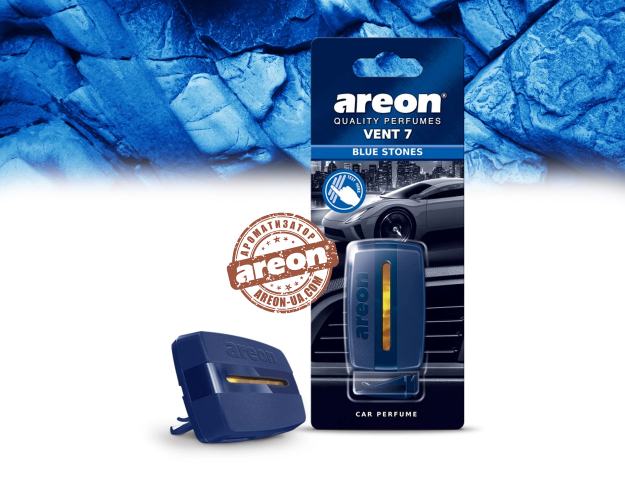 Ароматизатор повітря Areon Vent-7 Blue stones