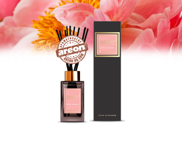 Аромадиффузор Areon Home Perfumes Premium Peony Blossom 85мл PSL08