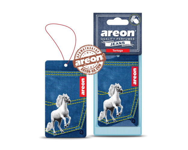 Ароматизатор повітря Areon Jeans Tortuga