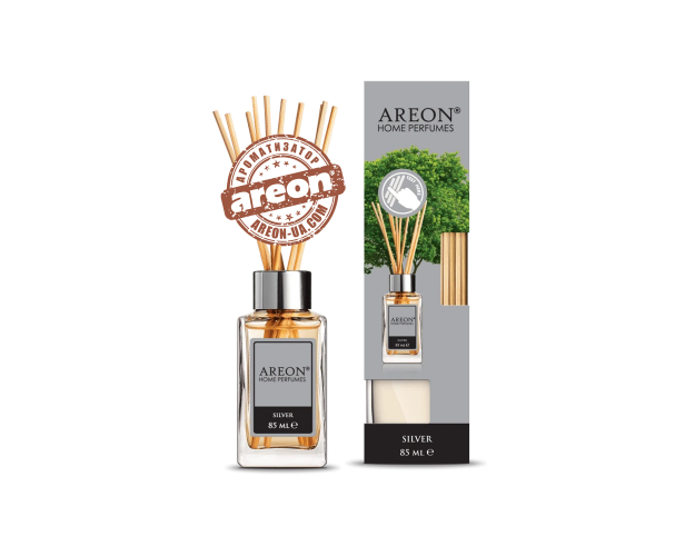 Аромадифузор Areon Home Perfume LUX Silver 85мл PL02